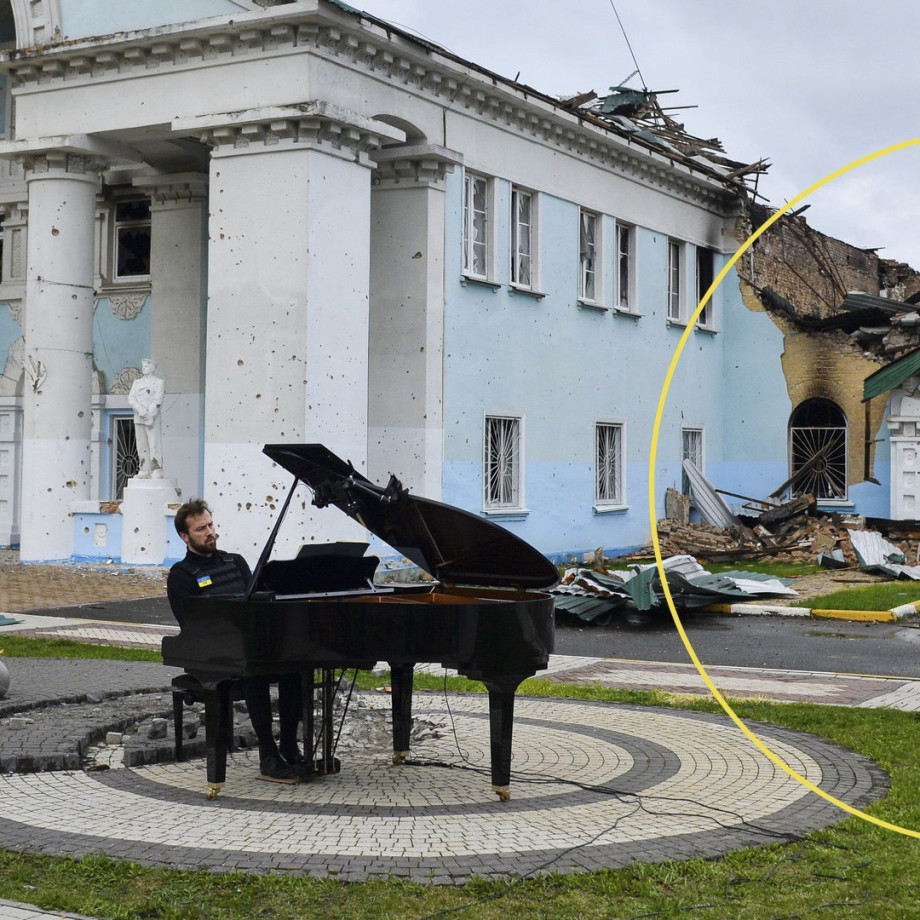 Pianisto Dariaus Mažinto koncertas „Muzika laisvei“ – siekis sugrąžinti viltį ir orumą sugriautai Ukrainai