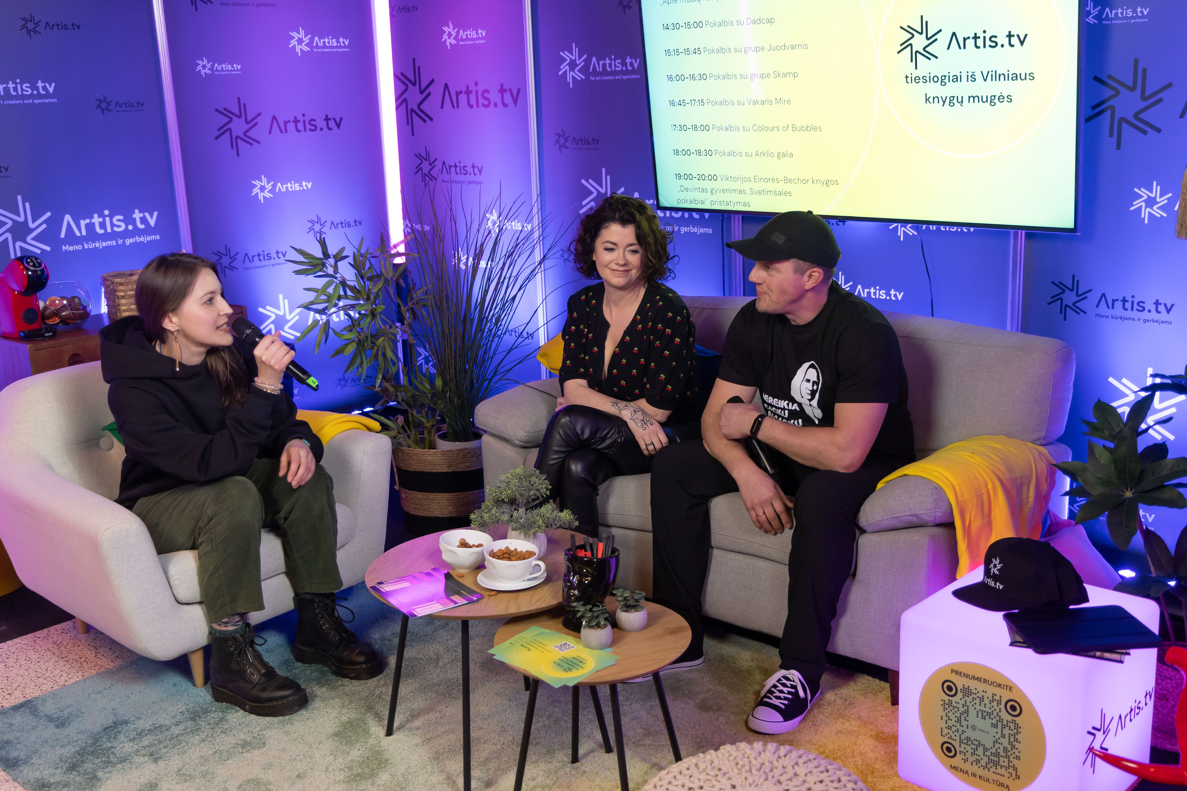 Pokalbis su grupe „Skamp"