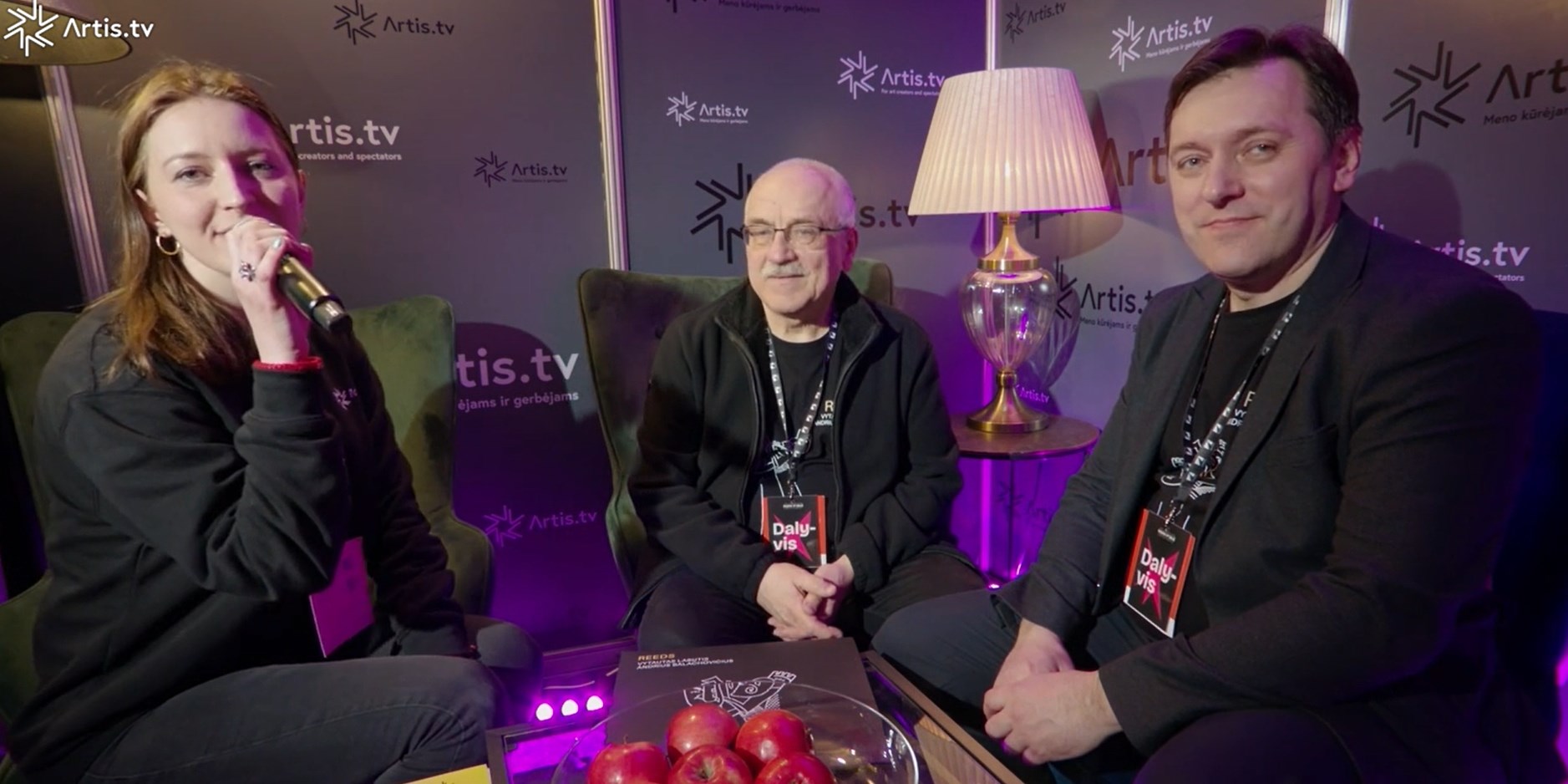 Interviu su džiazo legenda Vytautu Labučiu ir akordeonininku Andriumi Balachovičiumi