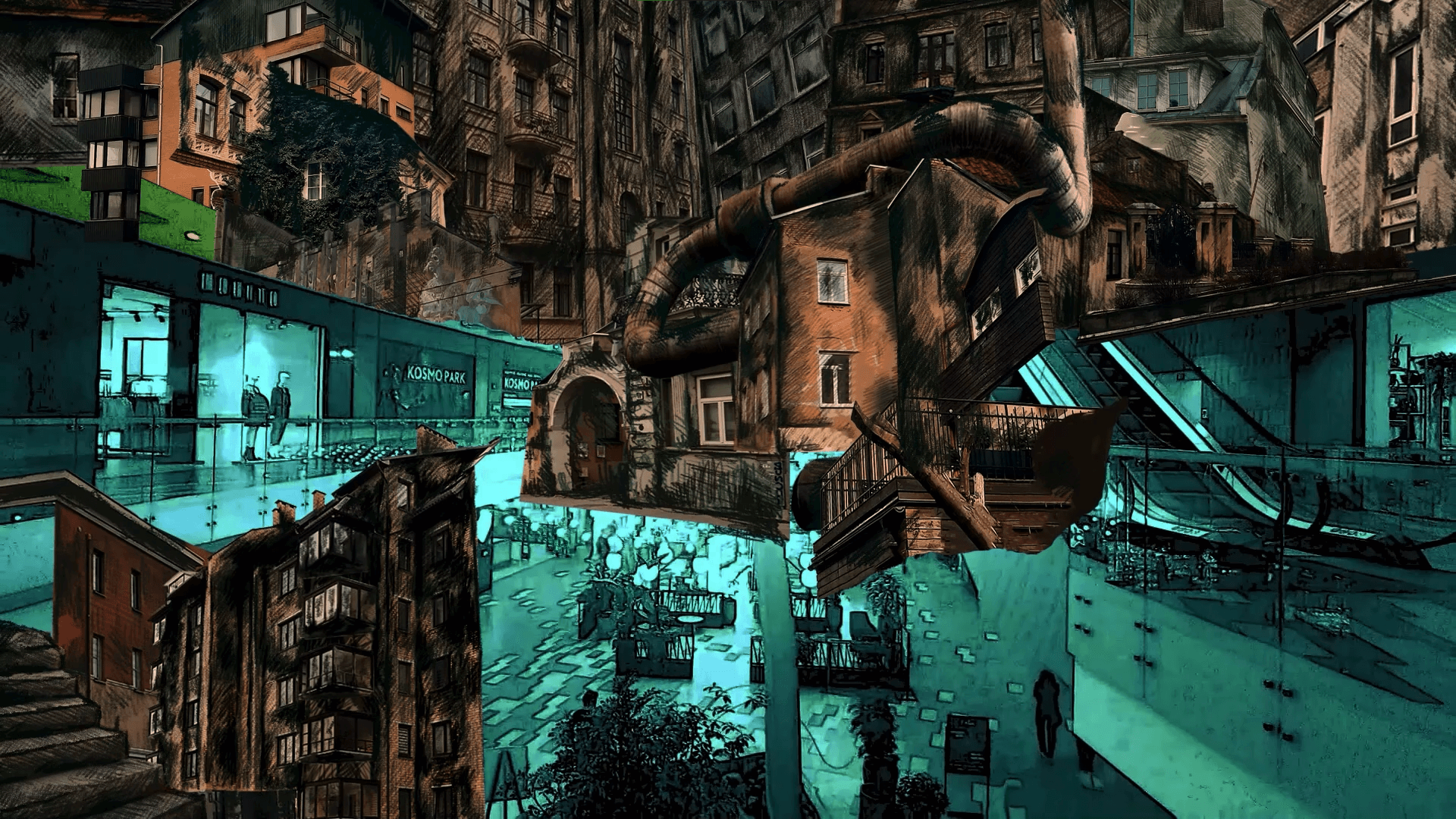 Akiračiai tarp paralelių / Glimpses Among Parallels