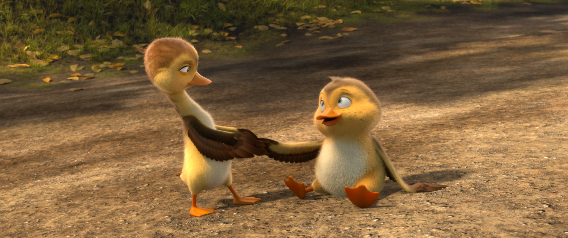Du ančiukai ir žąsinas (Duck Duck Goose)