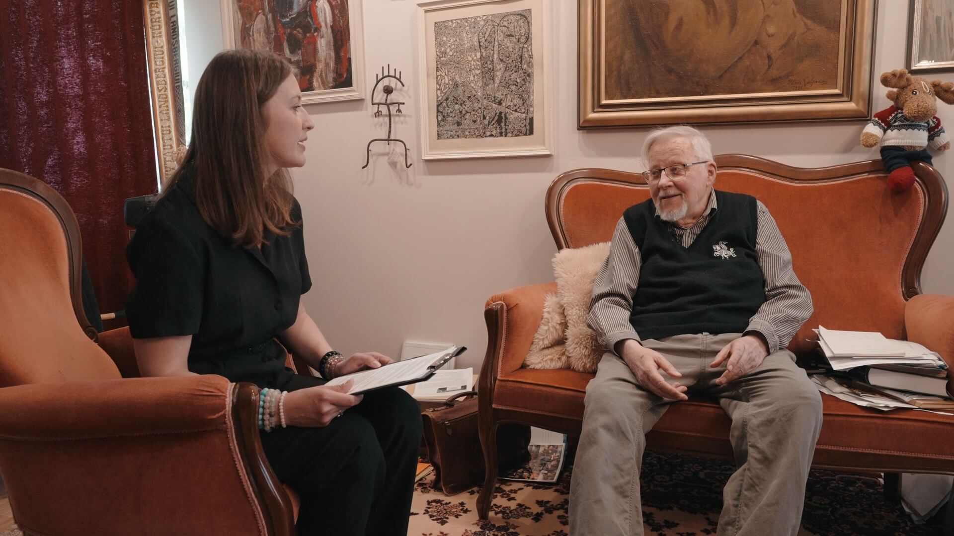 Pokalbis su profesoriumi Vytautu Landsbergiu